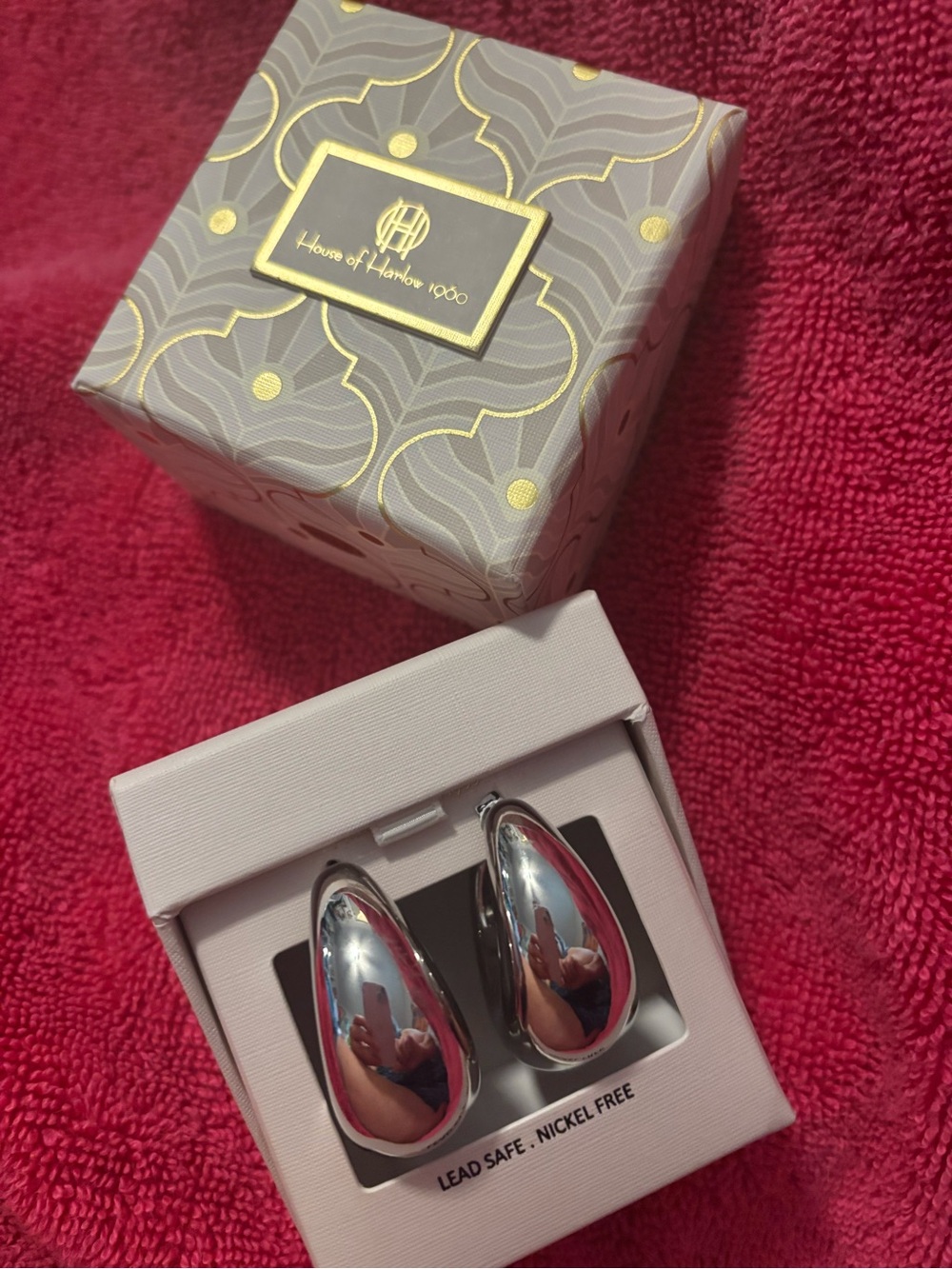 House of Harlow 1960 Chunky Teardrop Earrings